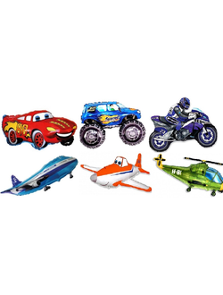 Шар (14''/36 см) Мини-фигура, Вертолет, Зеленый 30 руб шт в интернет-магазине О'Да!