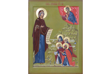 №26  - Образ ПРСВ БЦы "Боголюбской", (30х40), Тамара Готлиб
