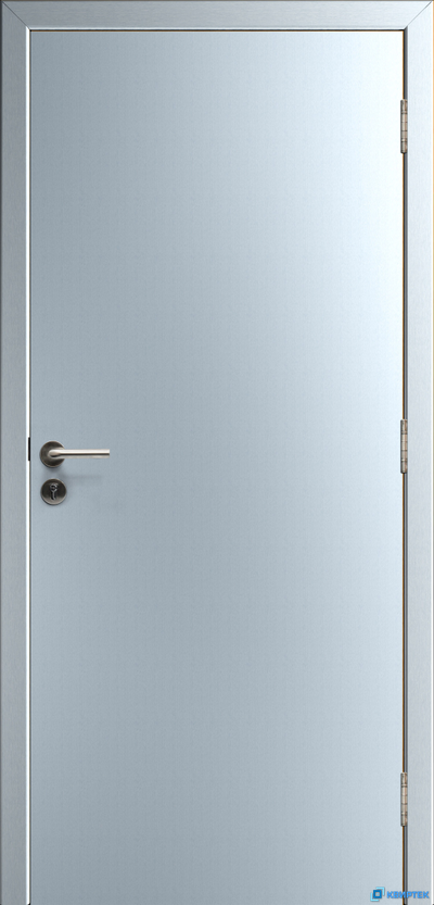 Дверь ПВХ KAPELLI Classic противопожарная EI30 Титан купить в Челябинске | КВИРТЕК