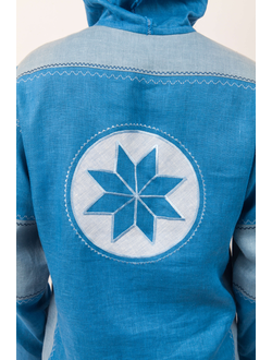 Рубаха с капюшоном "Витязъ" с Алатырем