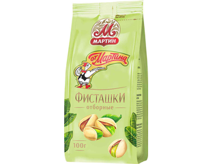 Новинки - Фисташки от Мартина "Отборные" 100г