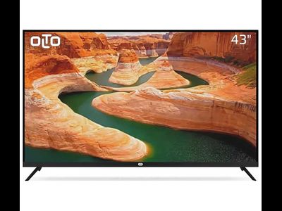 Телевизор OLTO 43ST30U  43"  4K  Smart TV  Черный