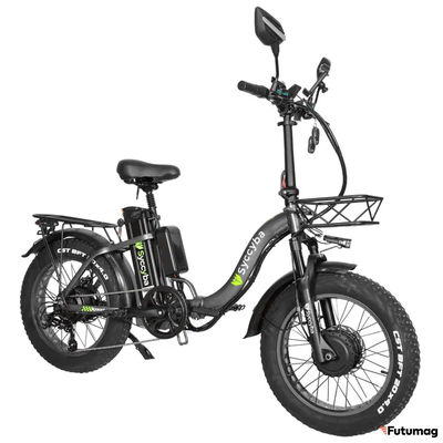 Электровелосипед SYCCYBA F11 DUAL GRAY