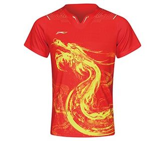 Li-Ning Kids&#039; T-Shirt AAYR366-1C red