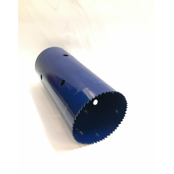 Коронка биметаллическая диаметр 132 мм глубина 300 мм