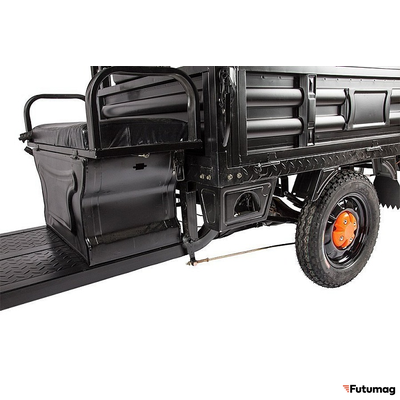 Грузовой электротрицикл Rutrike D2 1500 60V1000W черный