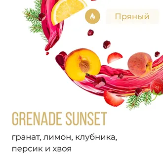 ELEMENT V 25 г. - GRENADE SUNSET (ГРАНАТ-ЛИМОН-КЛУБНИКА-ПЕРСИК-ХВОЯ)