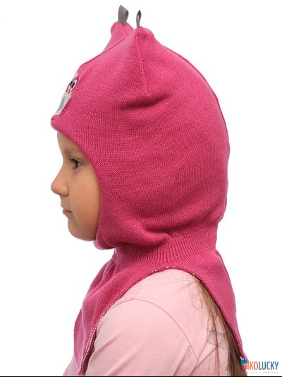 Шапка-шлем  20101-05, цвет малиновый р. 50-52