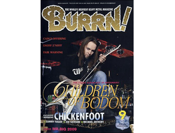 Burrn! Magazine September 2009 Children Of Bodom Cover, Японские журналы в России, Intpressshop