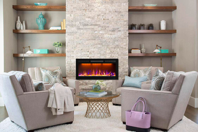 Линейный очаг электрический Crystal 36 RF