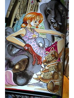 Оригинальный Арт Бук One Piece Color Walk 1 (Большой куш / Ван-Пис)