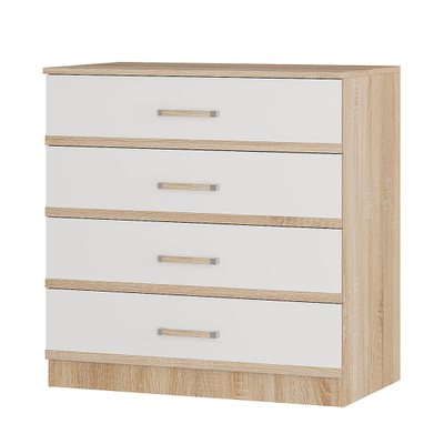 Сакура комод Сонома/Белый