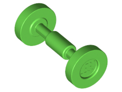 Wheel Skateboard / Trolley, Bright Green (2496 / 6334178)