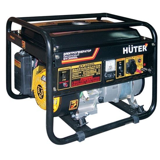 Бензиновый генератор huter dy6500lxa
