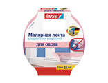 Лента малярная Tesa для деликатных поверхностей розовая 7 дней 25м:25мм арт. 56256-00000-00