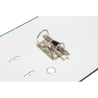 Папка-регистратор Attache Economy 50 мм, мрамор, с зеленым корешком, металлический уголок