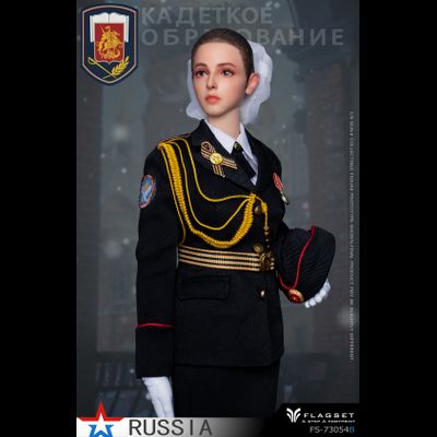ПРЕДЗАКАЗ - Девушка-кадет - Коллекционная ФИГУРКА 1/6 Russian female soldiers Ninth Women's Military Academy (FS-73054B) - FLAGSET ?ЦЕНА: 18900 РУБ.?