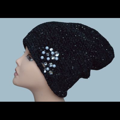 Черная шапка Италия зима 2019 Визио Vizio 6103