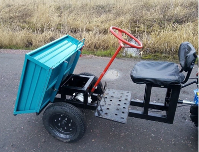 Адаптер кузовной грузовой АК-1 для мотоблоков Нева, Forza, Ока и др.