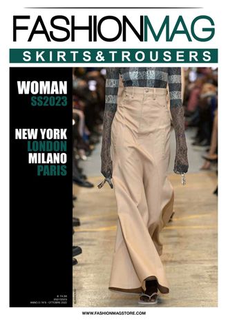 Fashionmag Skirts &amp; Trousers Magazine Spring-Summer 2023 Иностранные журналы о моде, Intpressshop