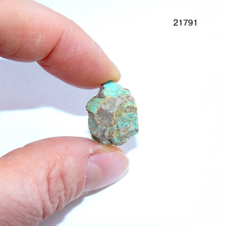 Бирюза натуральная (необработанная) Казахстан арт.21791: 2,8г - 18*13*11мм