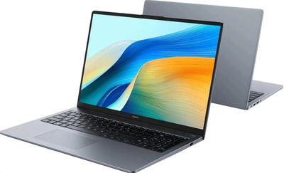 Huawei MateBook D MCLF-X 16" IPS i5 12450H 8Gb, (SSD)512Gb Dos (53013YDJ) Серый