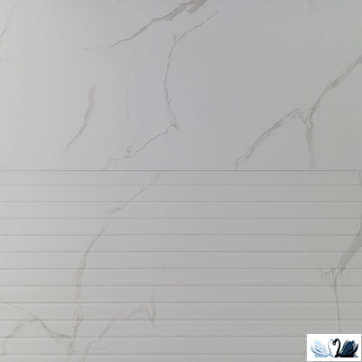 Плитка Eurotile Hindi Decor Luster 30x60 см настенная матовая рельеф под мрамор