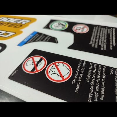 BRP can-am Commander XT limited заводские наклейки №820