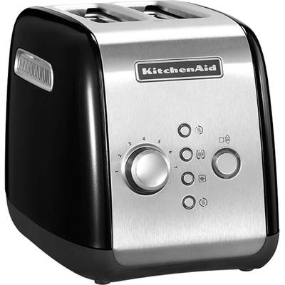 Тостер KitchenAid на 2 хлебца, черный, 5KMT221EOB