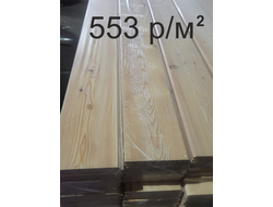 Имитация бруса /лиственница/ сорт 4, 18х150х3000мм