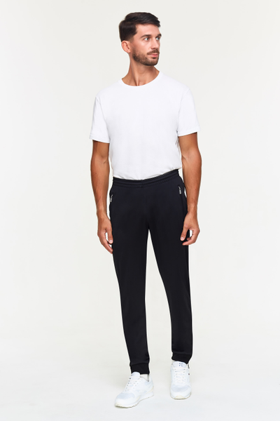 Спортивные брюки мужские 20SBM-1009  (черные)