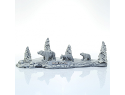 КОМПОЗИЦИЯ СЕМЬЯ МЕДВЕДЕЙ В ЛЕСУ.ОПТ