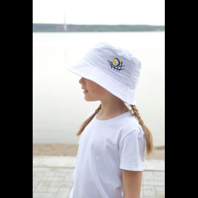 Панама детская белая (мяч классический/пляжный)