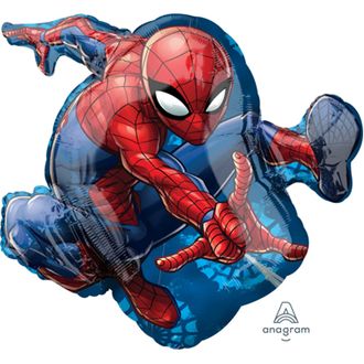 Шар фольгированный Человек паук в прыжке