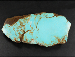 Бирюза, срез полированный с одной стороны, США, Невада (80*41*14 мм, 43 г) №37861