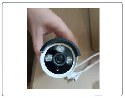 Комплект беспроводной системы видеонаблюдения, видеорегистратор + 4 видеокамеры, HD