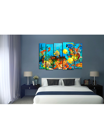 Модульная картина &quot;Море в красках&quot;