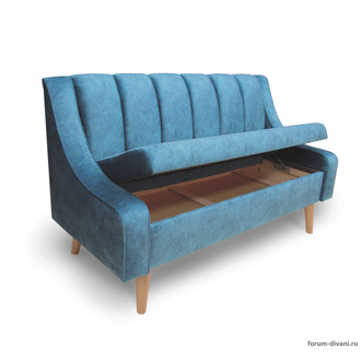 Кухонный ДИВАН в скандинавском стиле "ФОРУМ-12", Синий