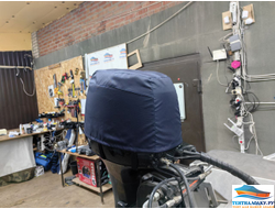 Чехол на капот Сузуки 40-50-60 л.с. - 4 такта (модель до 2013 г.)