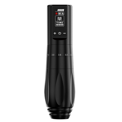 Беспроводная тату машинка BRONC V77 Strokes 2.0 - 4.2mm X 2Power Black