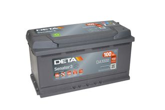 Аккумулятор DETA Senator-3 Carbon Boost 6ст-100 А/ч R+ DA 1000
