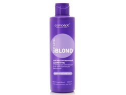 Concept NEXT LEVEL BLOND Шампунь для нейтрализации желтизны с пептидным комплексом Дымчатый Аметист, 300 мл