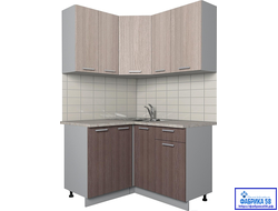 КУХОННЫЙ ГАРНИТУР "Угловая кухня Вариант 30" 1.4х1.4 м ЛДСП (выбор цвета) мм