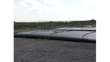 Обезвоживание угольного шлама в геотубах МИАТУБА