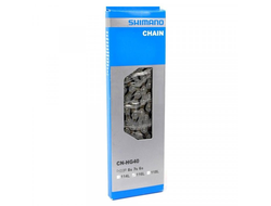 Цепь Shimano CN-HG40, 6/7/8 ск., 116 зв., пин, ECNHG40116I