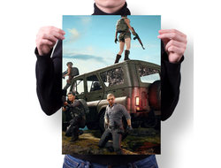 Плакат PlayerUnknown’s Battlegrounds, PUBG, ПУБГ №15