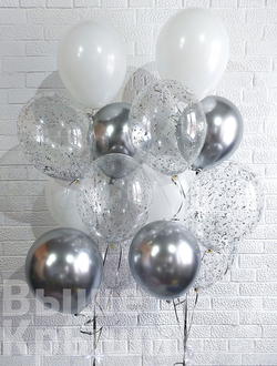 Сет "Снег" (14 шариков)
