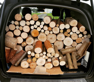 декоративная поленница