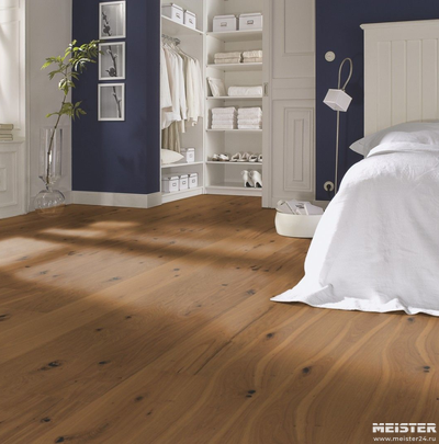 Паркетная доска Meister Дуб Витал Кессельм 8841 в интерьере