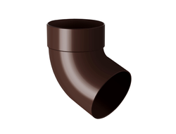 GIZA КОЛЕНО ТРУБЫ ОДНОМУФТОВОЕ 67°, ЦВЕТ КОРИЧНЕВЫЙ